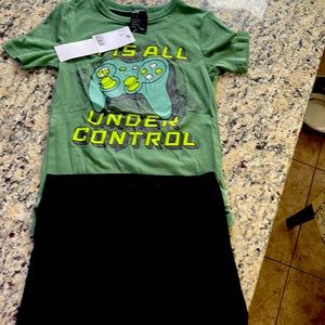 Pj set for young boy 12 yrs never used with tags.
